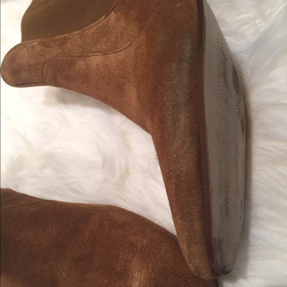 Zara Suede Ankle Bootie - Picture 6 of 8